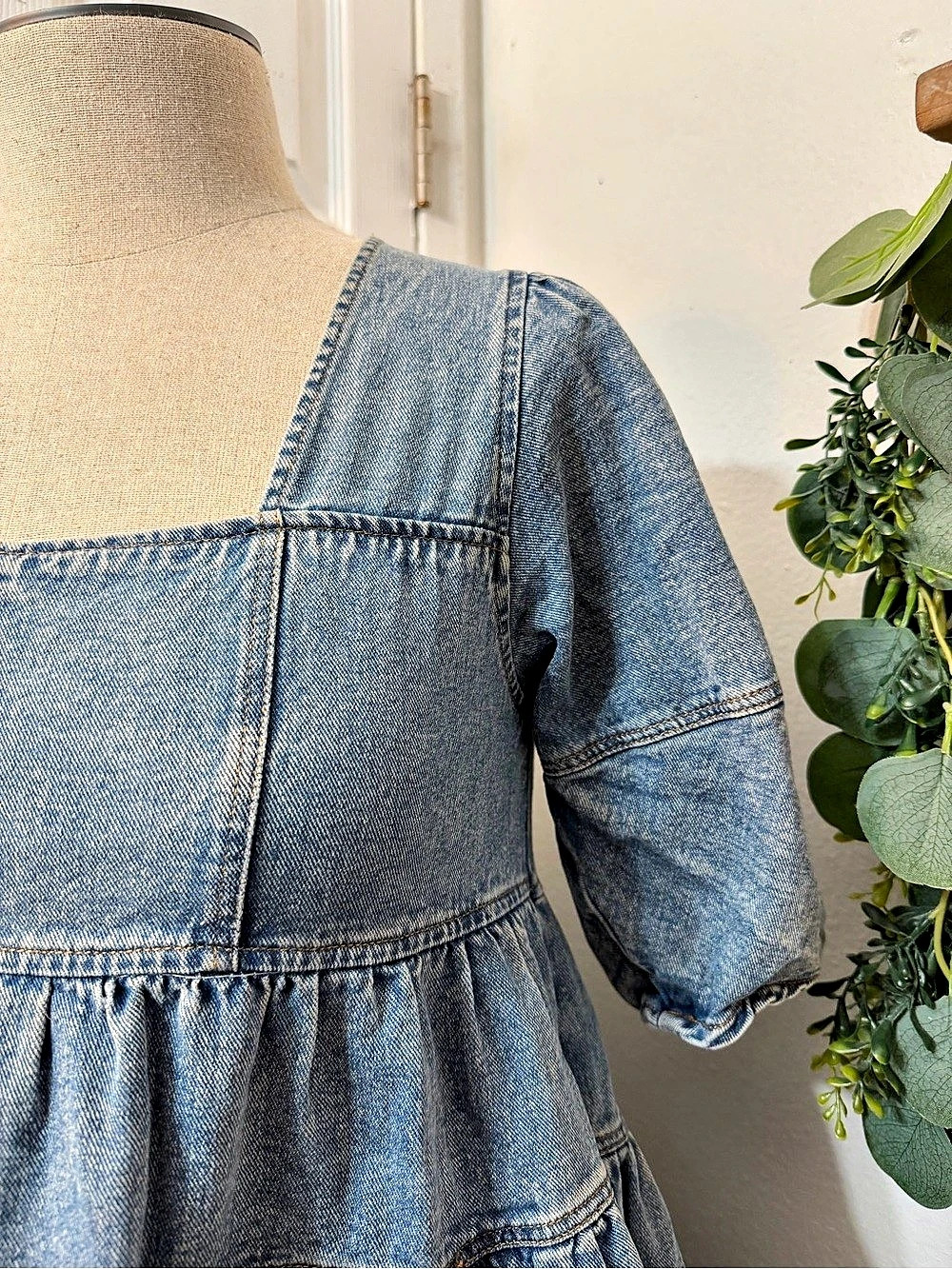 jacquie the label Denim Babydoll Dress - Picture 10 of 10